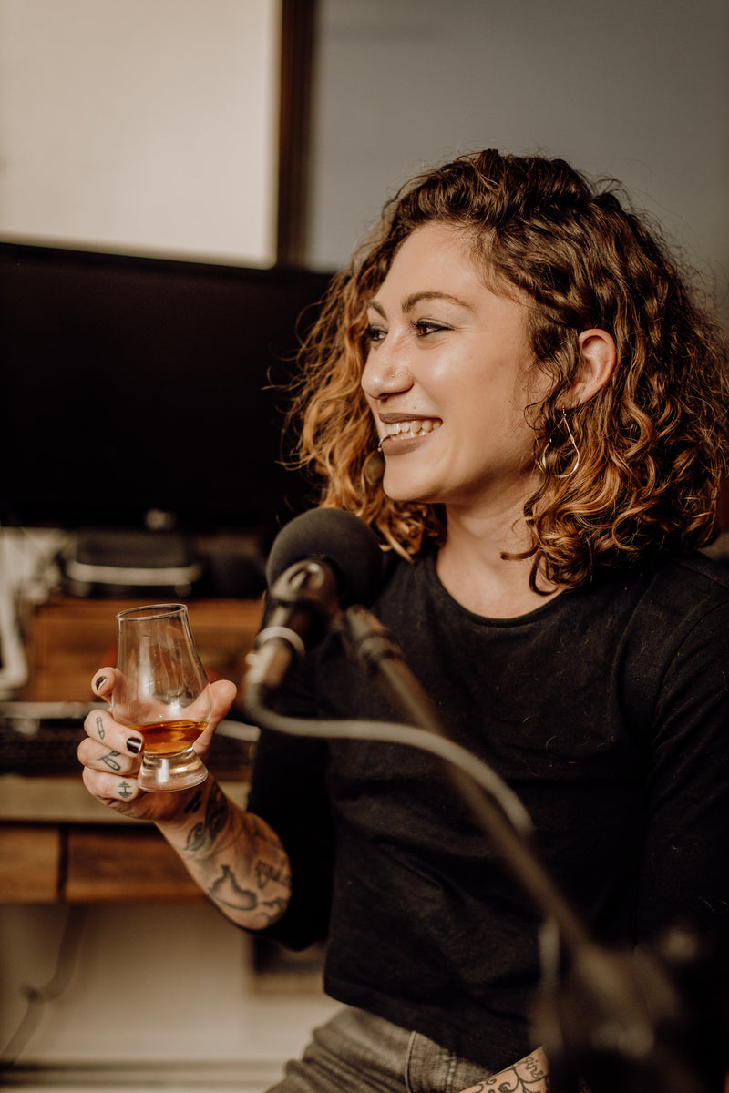 Send Whiskey Podcast Host, Andi